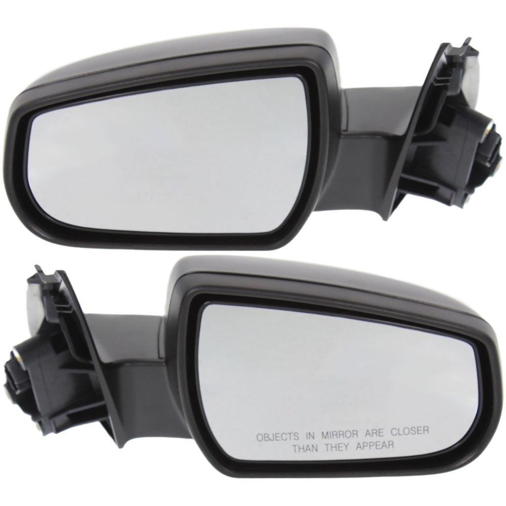 Kool Vue 2013 Chevrolet Malibu Mirrors - Black (22860546PFM)