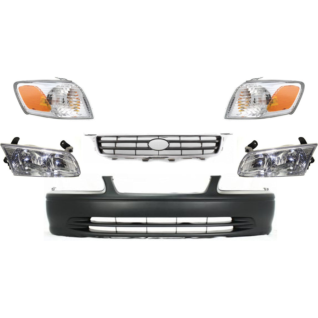 2000-2001 Toyota Camry Bumper Cover (52119AA902)