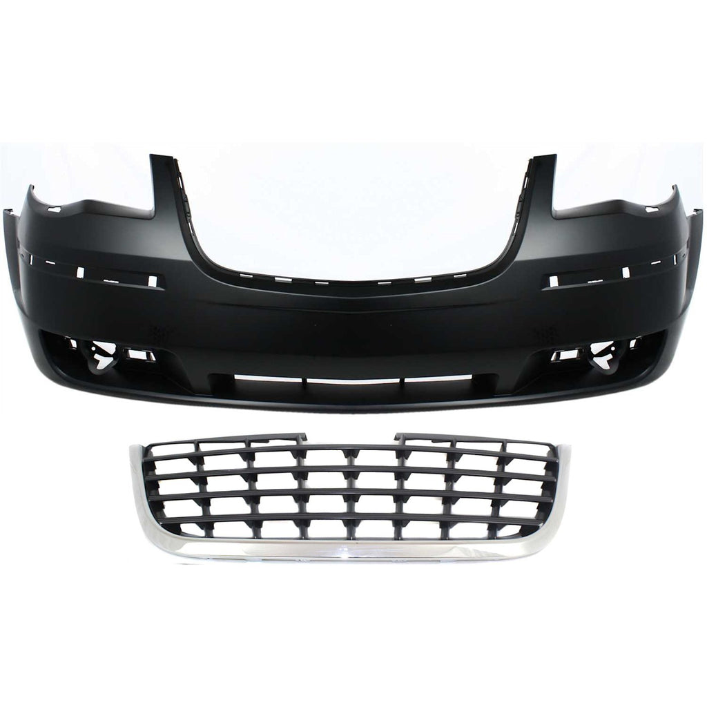 2008-2010 Chrysler Town & Country Bumper Covers - Front (1KG12TZZAC)