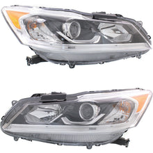 Load image into Gallery viewer, 2016-2017 Honda Accord Headlights - Halogen, Left &amp; Right, w/ Bulbs (33100T2AA61)