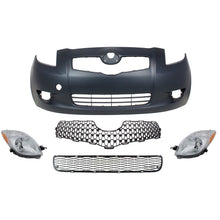 Load image into Gallery viewer, 2007-2008 Toyota Yaris Headlights - Halogen, Left &amp; Right, Hatchback (8113052611)