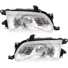 Load image into Gallery viewer, 1995-1996 Toyota Tercel Headlights - Left &amp; Right, w/ Bulbs (8111016550)