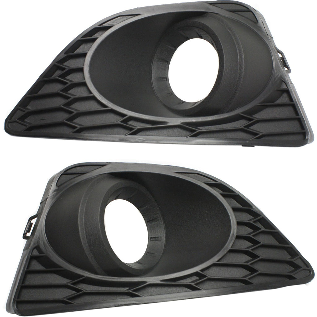 2010-2012 Ford Fusion Fog Light Trims - Driver & Passenger Side (AE5Z17E810CA)
