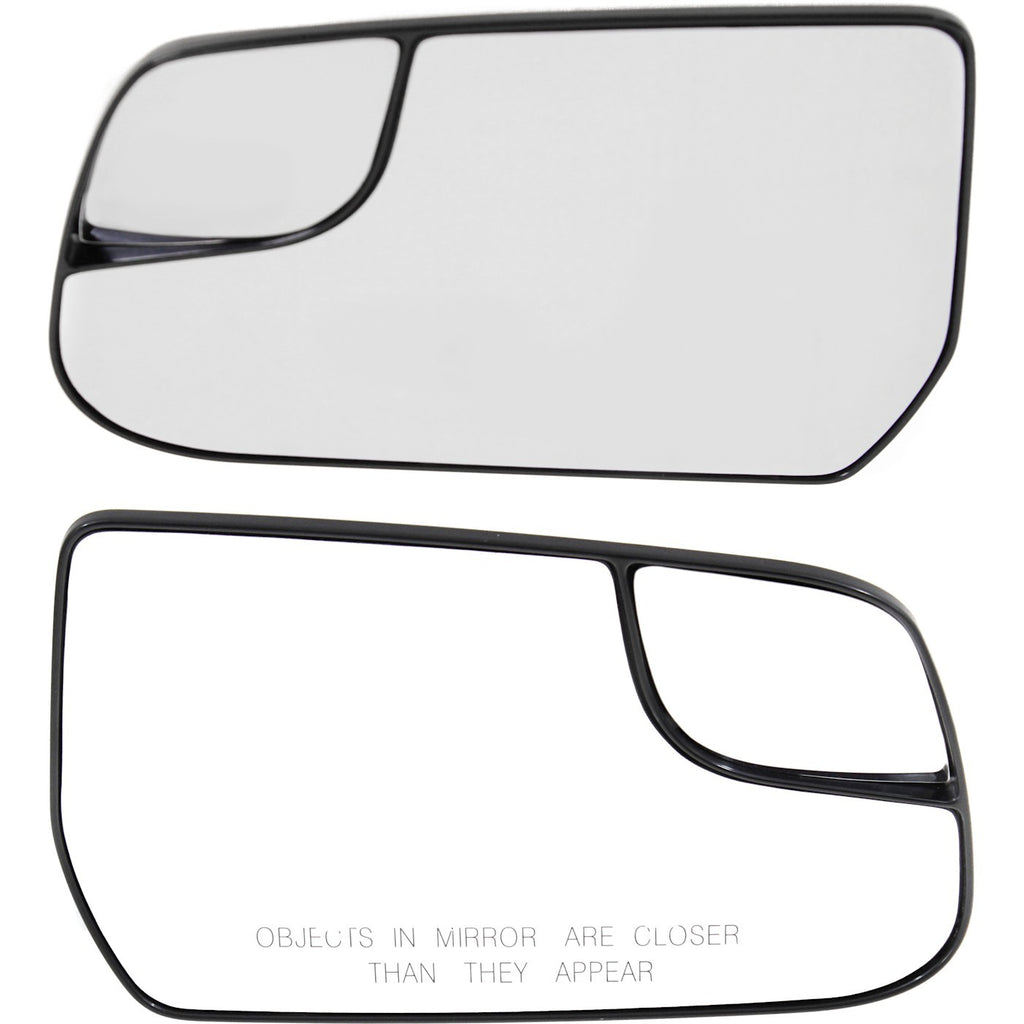 Kool Vue 2010-2016 Chevrolet Equinox Mirror Glasses - Driver & Passenger Side (20815186)