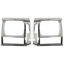 Load image into Gallery viewer, 1991-1996 Jeep Cherokee &amp; Comanche Headlight Door Left &amp; Right Chrome
