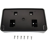 License Plate Bracket For 15-22 Dodge Challenger Front Fog Lights Textured Black