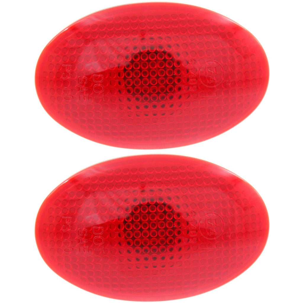 2008-2010 Ford F-250 Super Duty, F-350 Super Duty & F-450 Super Duty Set of 2 Side Markers Corner Lamp Parking Light
