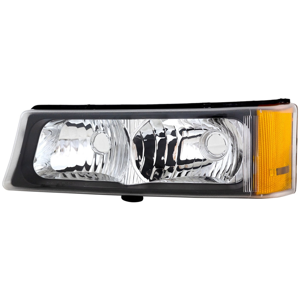 2003-2007 Chevrolet Headlights - Left & Right, w/ Bulbs (10396913)