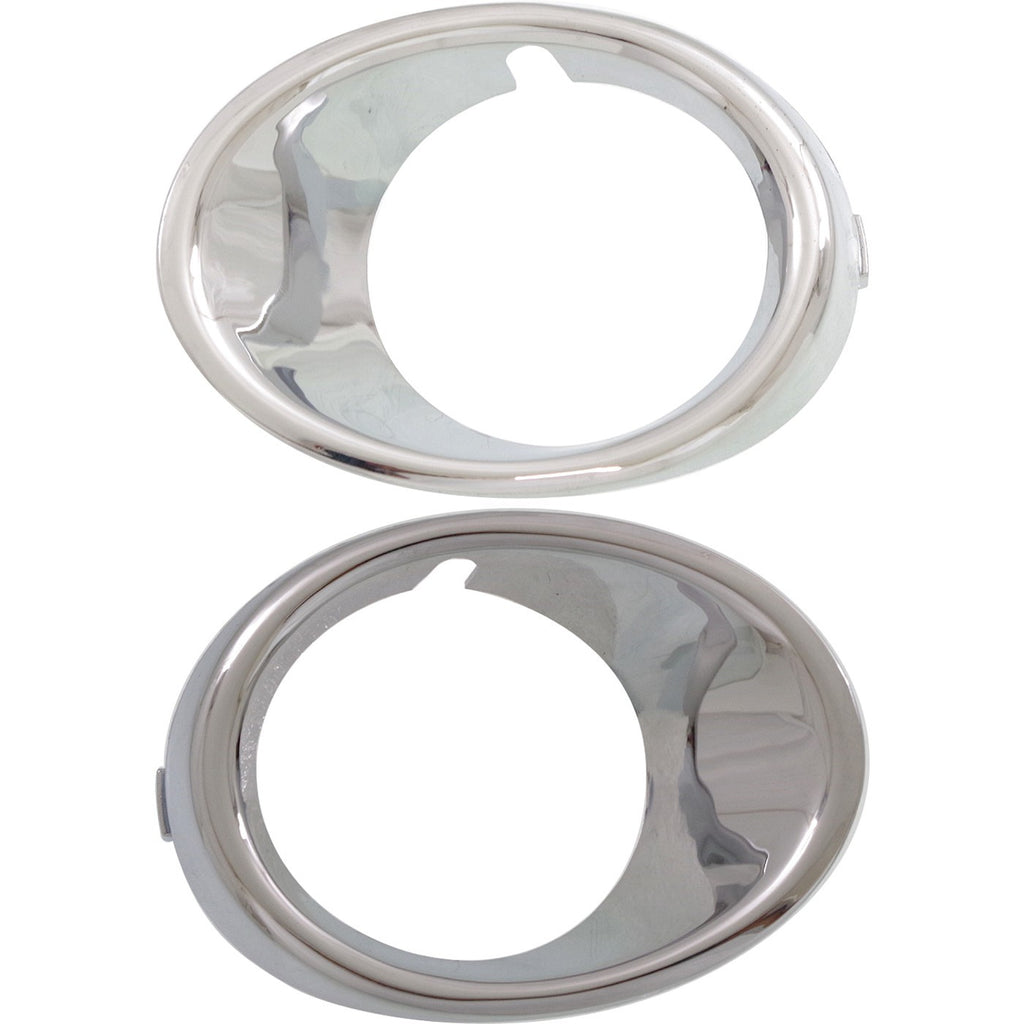 2012-2016 Chevrolet Sonic Fog Light Trims - Left & Right, Chrome, 2-Piece