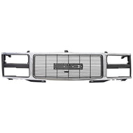 1988-1993 GMC C1500, C2500 & C1500 Suburban Grille - Chrome