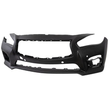 Load image into Gallery viewer, 2014-2017 Infiniti Q50 Bumper Cover - Front, Primed (620224HE0H)