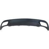 Valance For 2015-2022 Dodge Charger Lower Bumper Cover Plastic Textured Rear