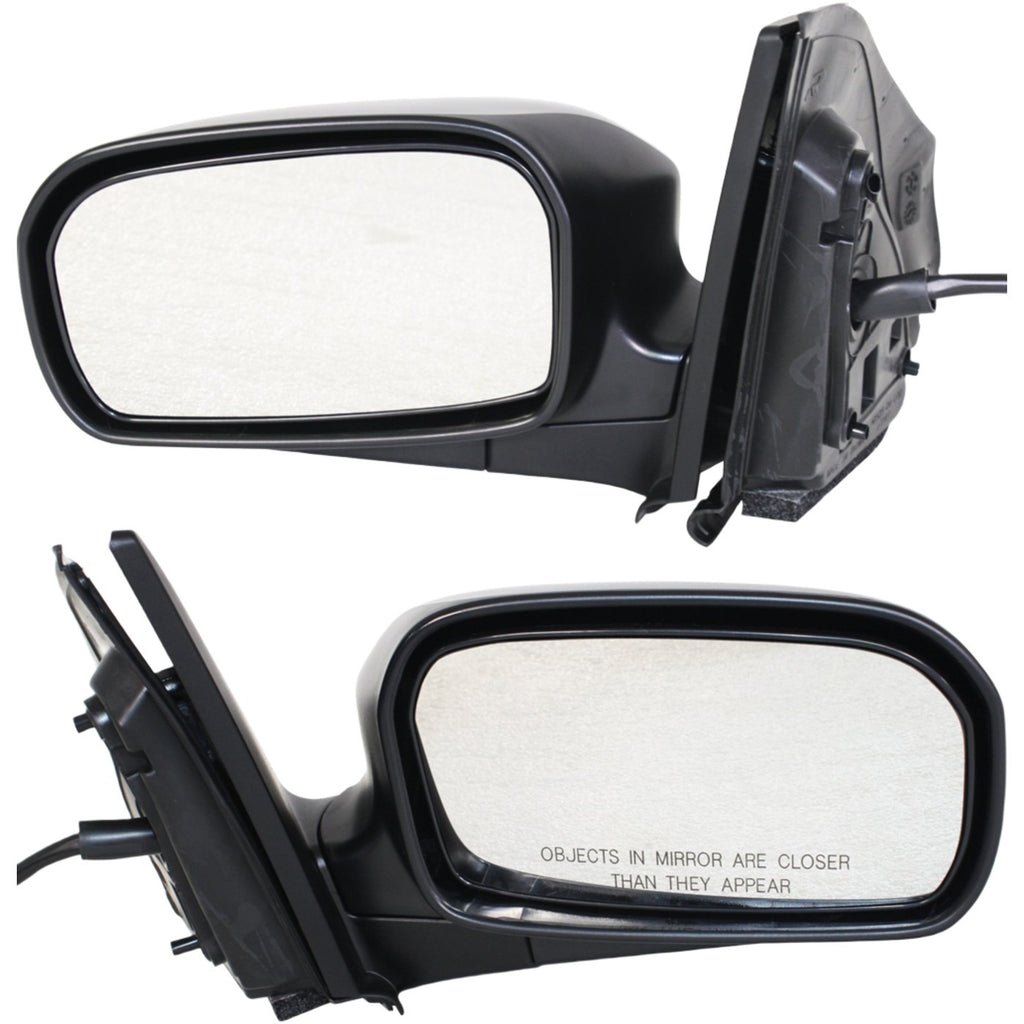 Kool Vue 2002-2005 Honda Civic Power Mirror - Textured Black, Manual Folding, Hatchback (76200S5TA01ZA)