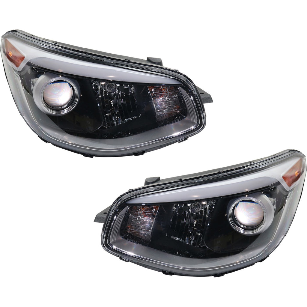 2017-2019 Kia Soul Headlights - Driver & Passenger Side (92102B2750)