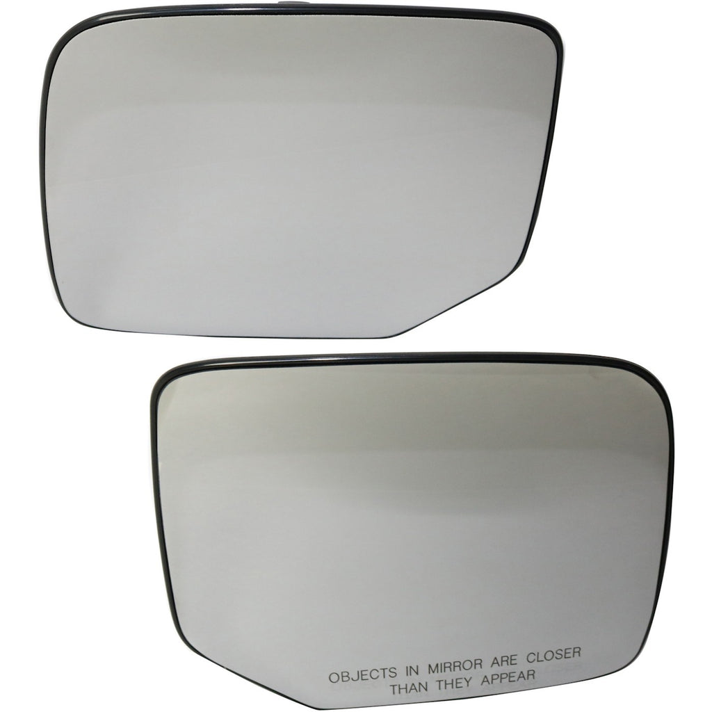 Kool Vue 2009-2015 Honda Pilot Mirror Glasses - Driver & Passenger Side (76203SZAA01)