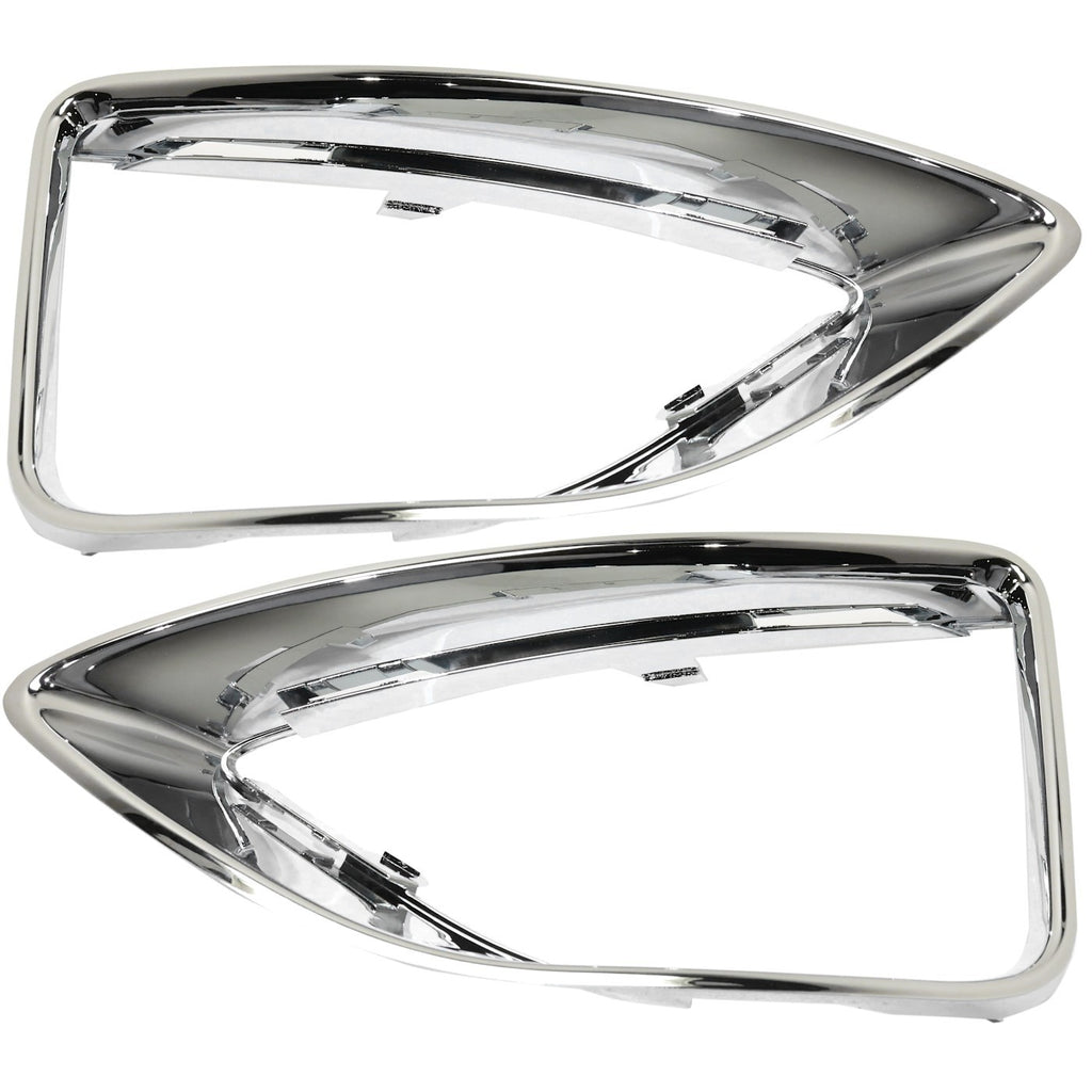 2010-2012 Ford Fusion Fog Light Trims - Driver & Passenger Side (AE5Z17E810F)