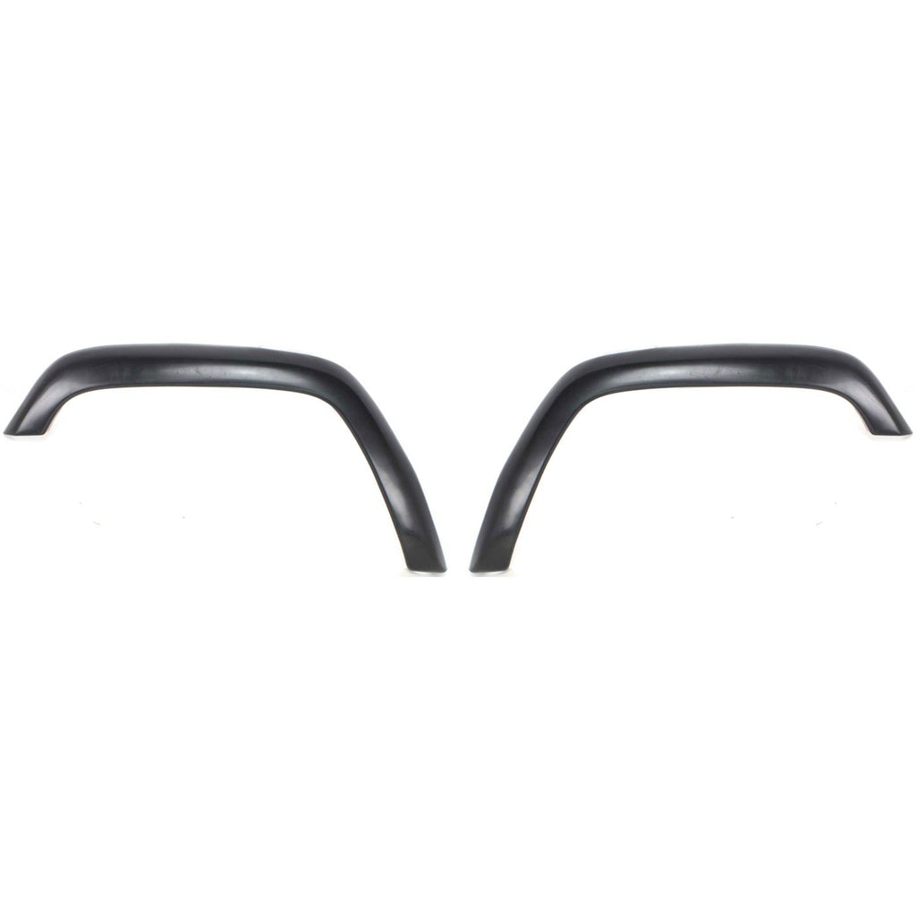 1997-2001 Jeep Cherokee Fender Flares - Rear, Black (5FW74TZZAC)