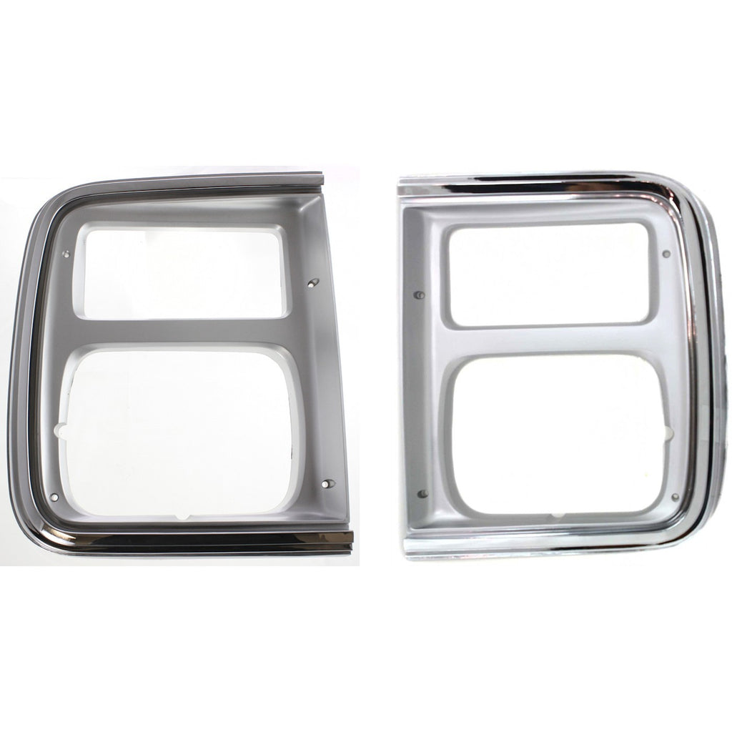 1990-1991 Chevrolet & GMC Headlight Door - Chrome