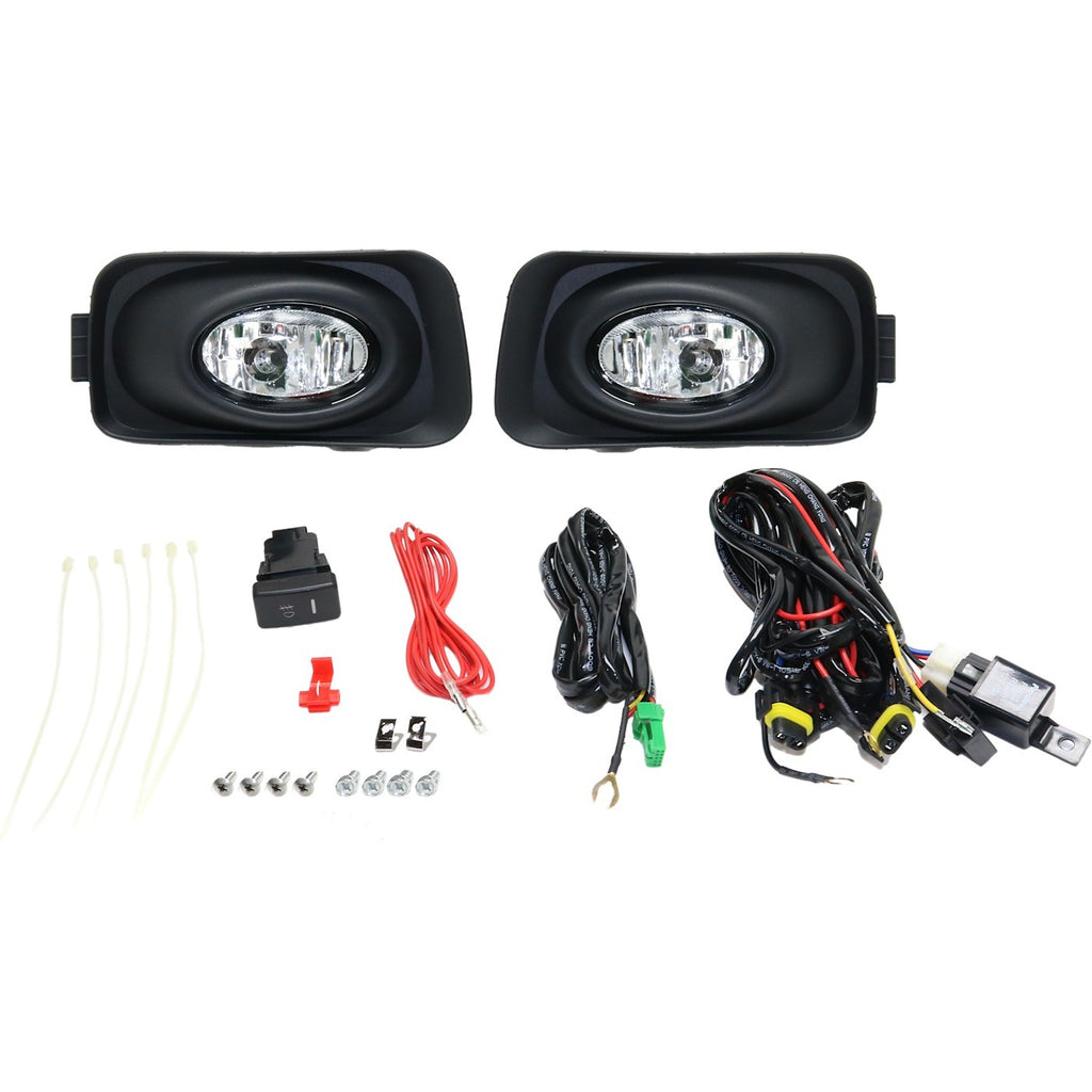 2004-2005 Acura TSX Fog Lights - Halogen, Left & Right (13783525)