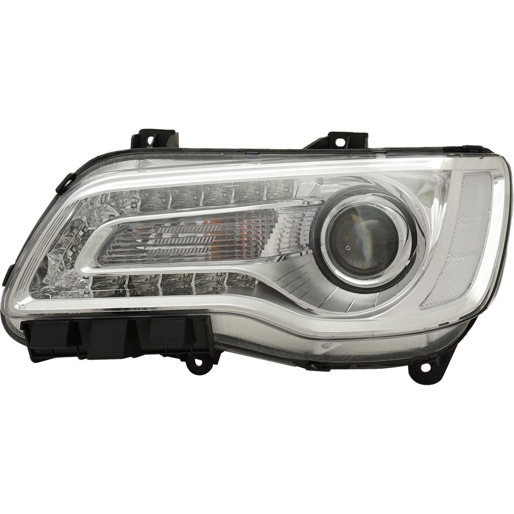 2018-2023 Chrysler 300 Headlight - Halogen, Driver Side, CAPA Certified (68402947AA)