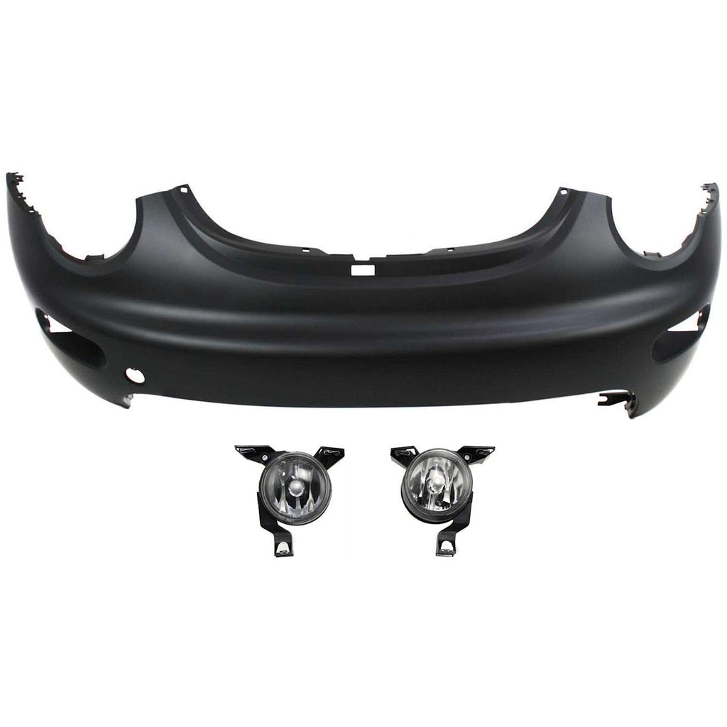 2001-2005 Volkswagen Beetle Bumper Cover - Front (1C0807221EGRU)