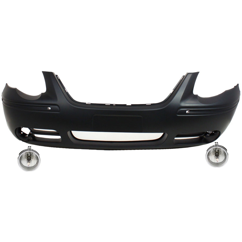 2005-2007 Chrysler Town & Country Bumper Cover - Front (5139121AA)