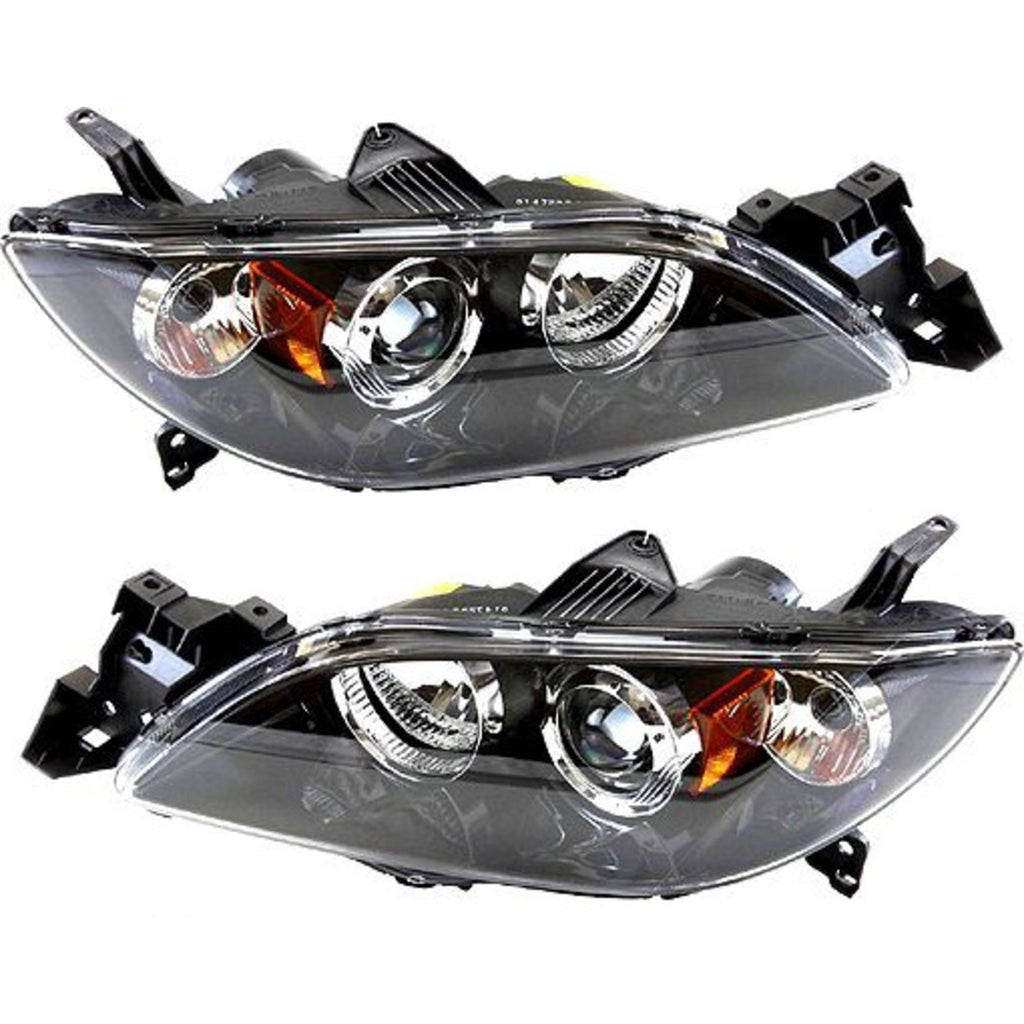 2004-2006 Mazda 3 Headlights - HID, Left & Right (BNYR51041)