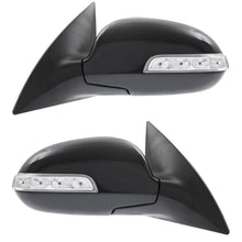 Load image into Gallery viewer, Kool Vue 2009-2012 Hyundai Elantra Power Mirror - Paintable, Manual Folding (876102L660)