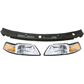 1999-2000 Ford Mustang Grille (3R3Z6302228AAA)