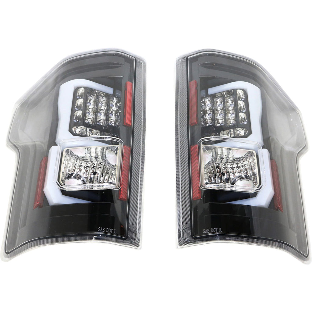 2015-2017 Ford F-150 Tail Lights - LED, Left & Right (16544766)