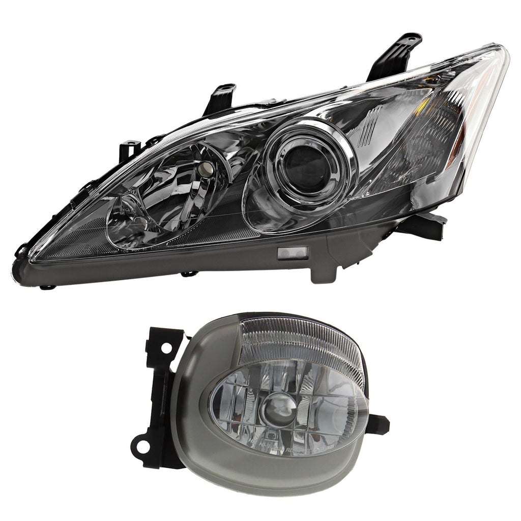 2007-2009 Lexus ES350 Headlight - Halogen, Driver Side (8117033670)