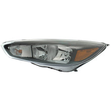 Load image into Gallery viewer, 2015-2018 Ford Focus Headlight - Halogen, Driver Side, Black (F1EZ13008GZPFM)