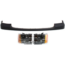 Load image into Gallery viewer, 2007-2013 GMC Sierra 1500 Bumper Cover - Front, 3-Piece (20980241)