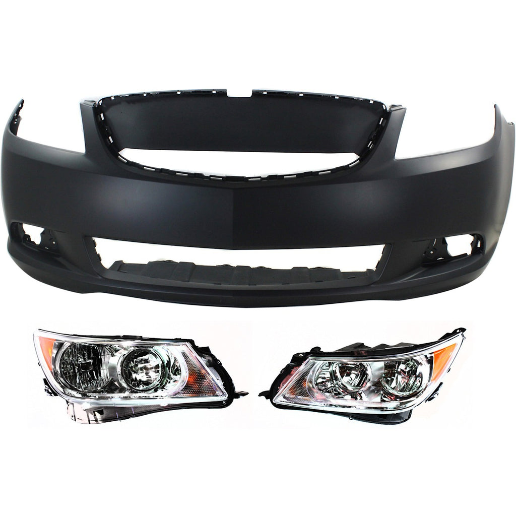 2010-2013 Buick Allure & LaCrosse Headlights - Halogen, Left & Right (20941382)