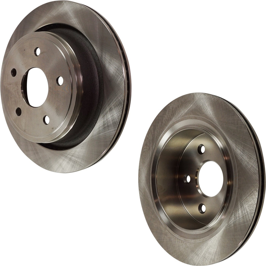 2017-2022 Ram 1500 & 1500 Classic Rear Brake Disc Rotor Set Cast Iron