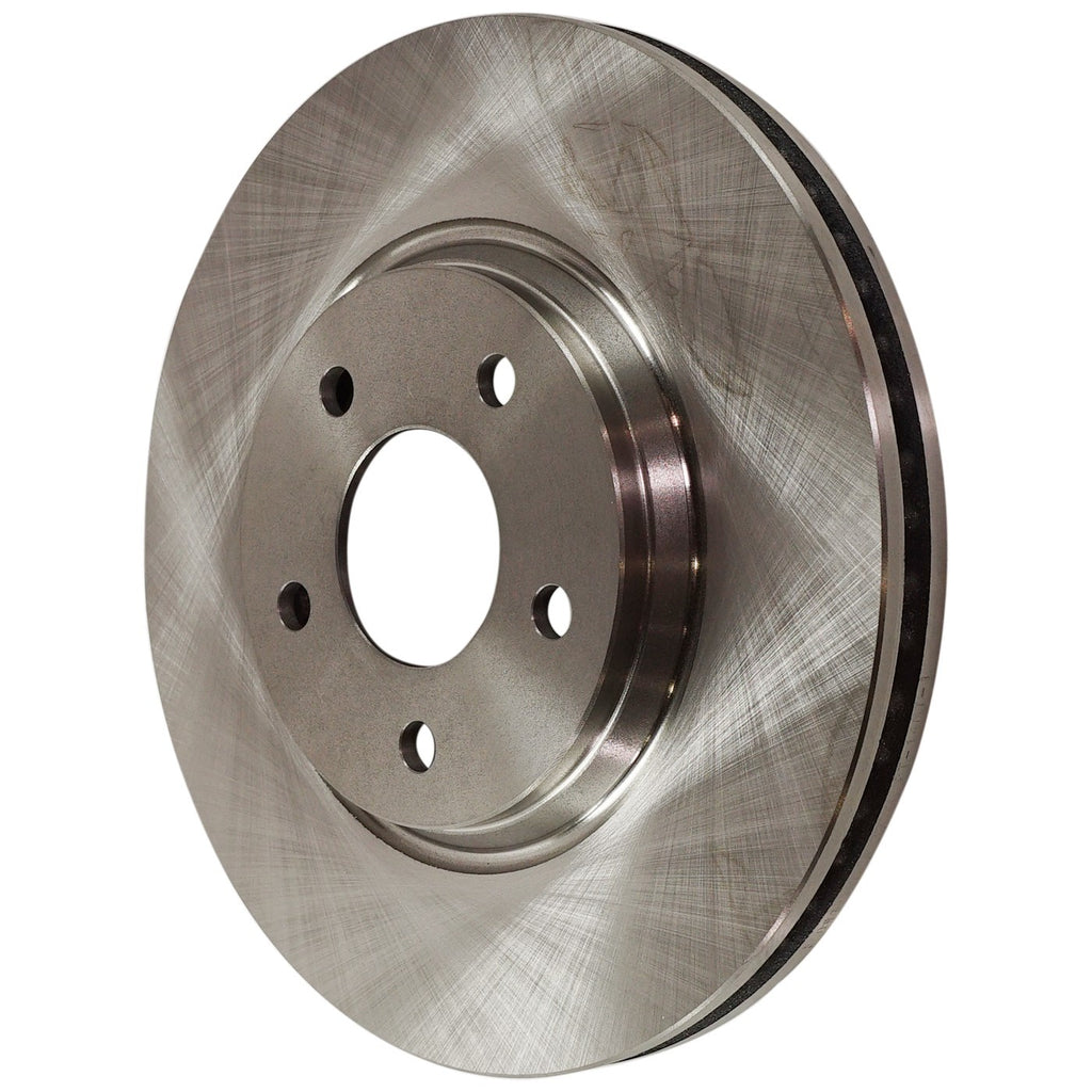 2004-2012 Multi-Make Disc Brake Rotor Front Left or Right Solid 1 Pc