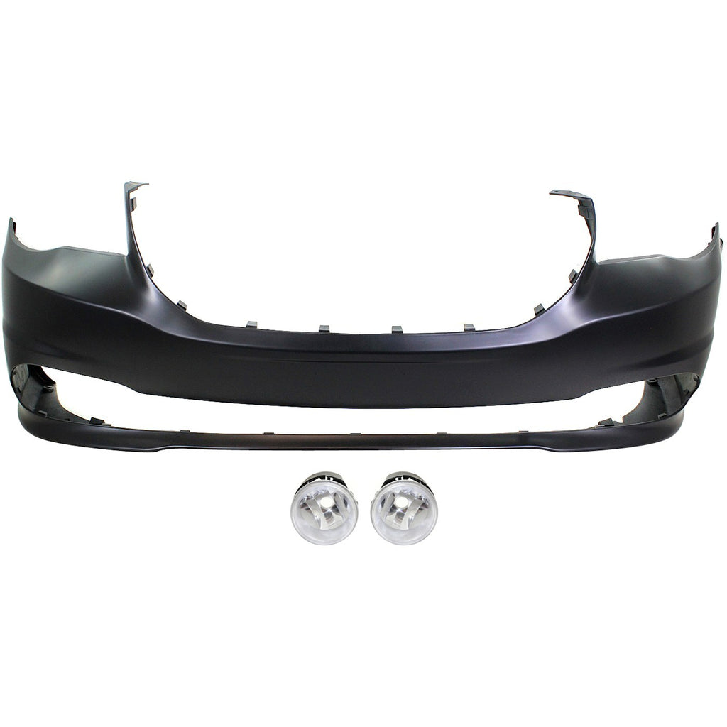 2011-2020 Dodge Grand Caravan Bumper Cover - Front, CAPA Certified (5182022AA)