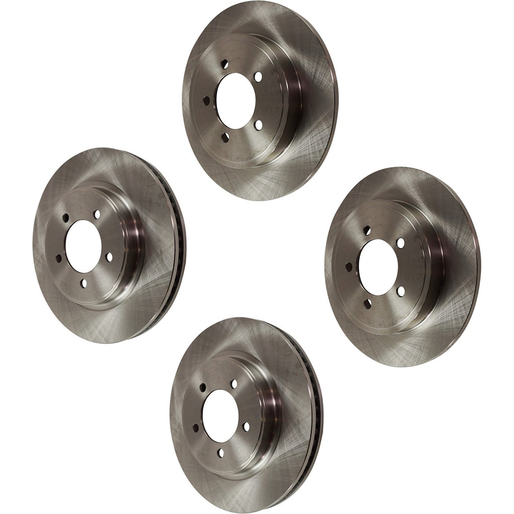 2006-2010 Ford Explorer, Ford Explorer Sport Trac & Mercury Mountaineer Brake Rotors - Front & Rear (1L2Z2C026AA)