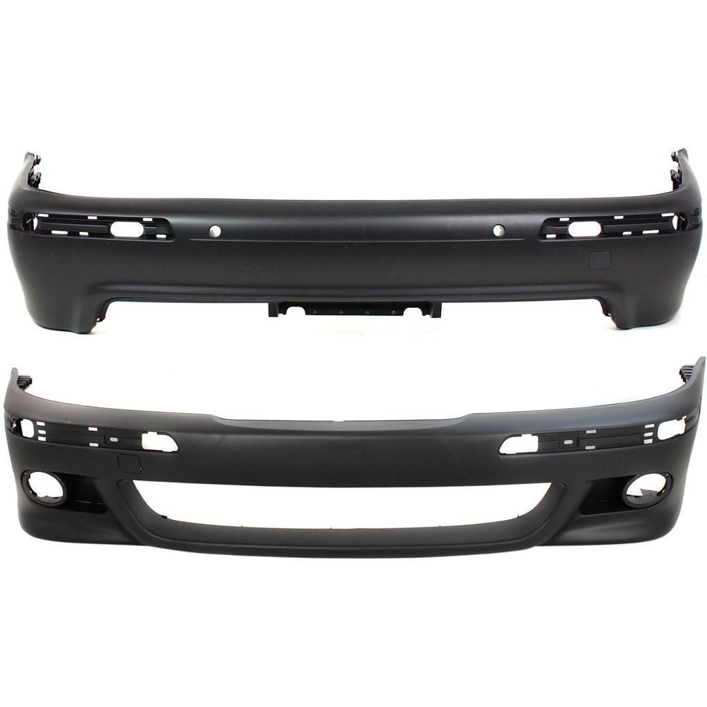 2000-2003 BMW M5 Bumper Covers - Front & Rear (51117894377)