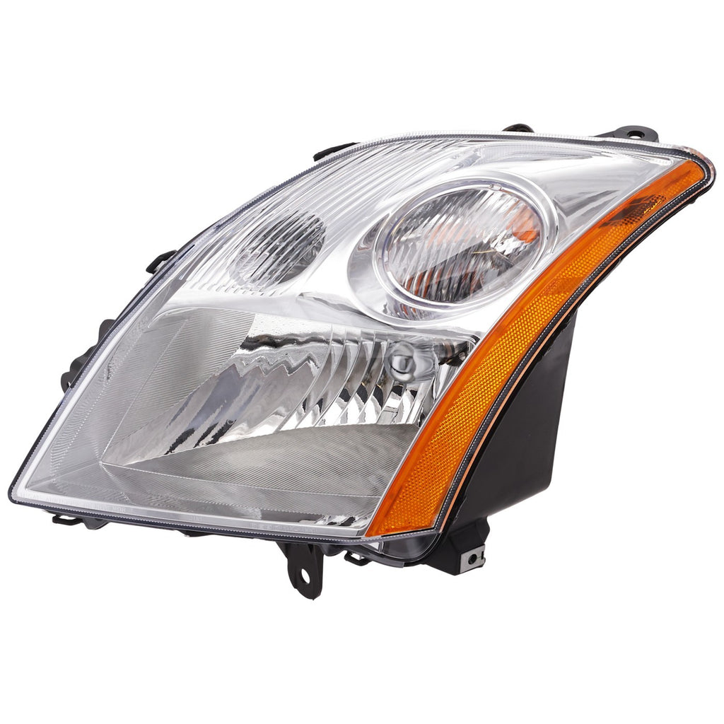 2007-2009 Nissan Sentra Headlight - Left, w/ Bulbs, CAPA Certified (26060ET000)
