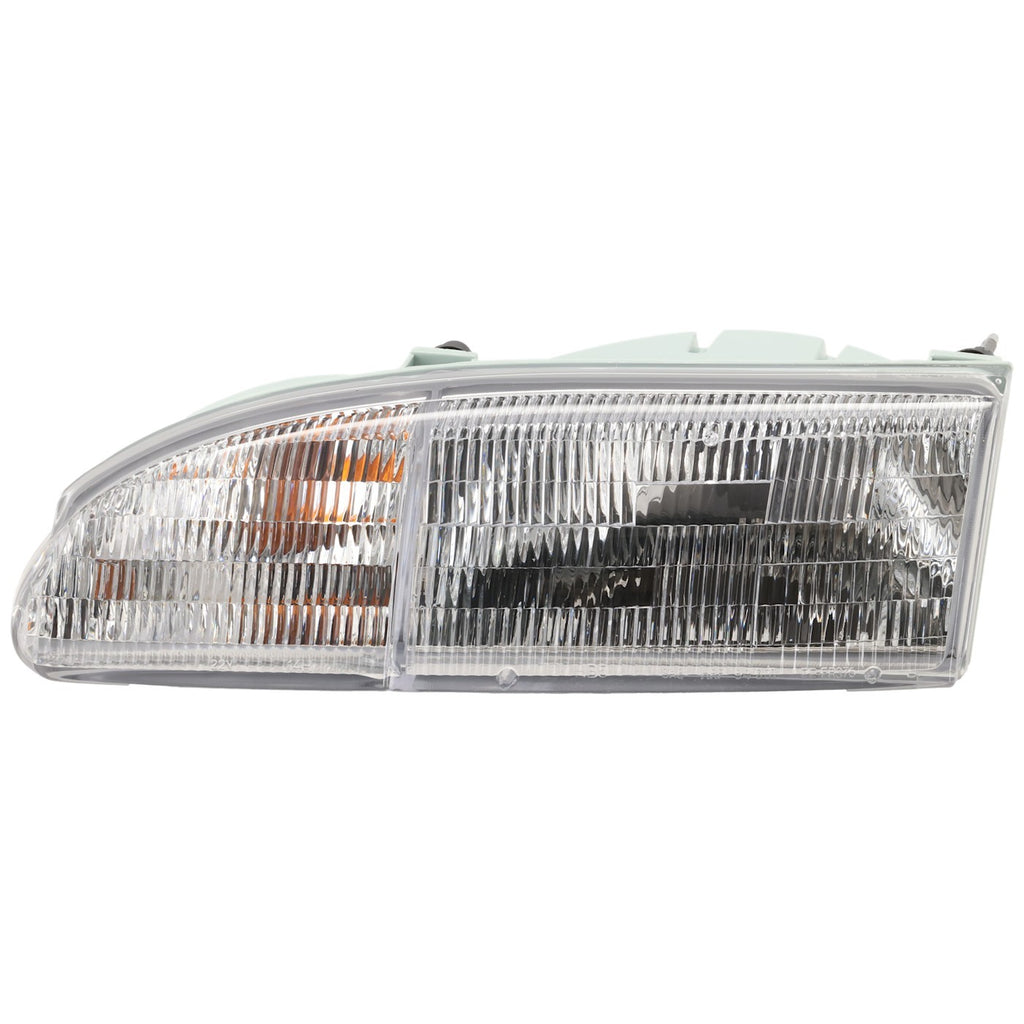 1994-1995 Ford Thunderbird Headlight - Halogen, Driver Side, w/ Bulbs (F4SZ13008B)