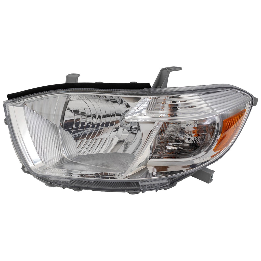 2010 Toyota Highlander Headlight - Left, w/ Bulbs (811500E110)