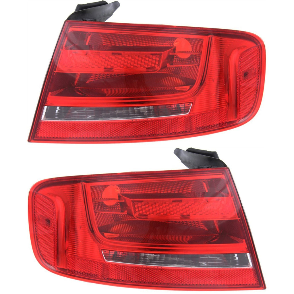 2009-2012 Audi A4, A4 Quattro & S4 Tail Light - Halogen, Outer, Sedan (8K5945096EPFM)