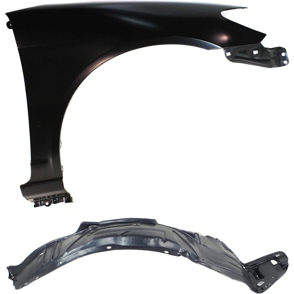 2004-2005 Honda Civic Fenders - Front, Right, Sedan (60211S5AA80ZZ)