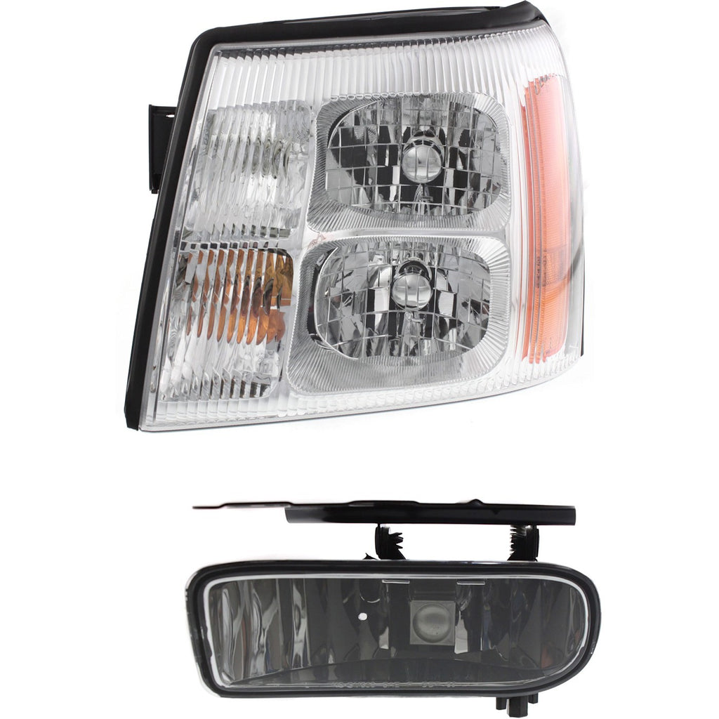 2002 Cadillac Escalade & Escalade EXT Headlight - Left (15181851)