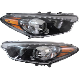 2015-2016 Kia Forte, Forte Koup & Forte5 Headlight Pair Driver and Passenger Side