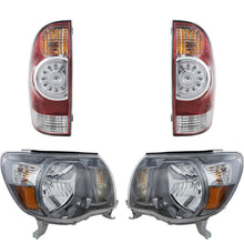 Load image into Gallery viewer, 2008-2011 Toyota Tacoma Tail Lights - LED, Left &amp; Right, w/ Bulbs (8155004160)