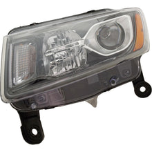 Load image into Gallery viewer, 2014-2016 Jeep Grand Cherokee Headlight - Halogen, Left, Black (68236109AE)