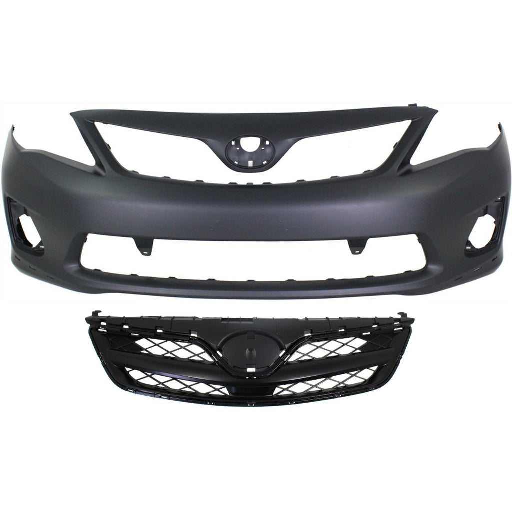 2011-2013 Toyota Corolla Bumper Cover - Front (5211903902)