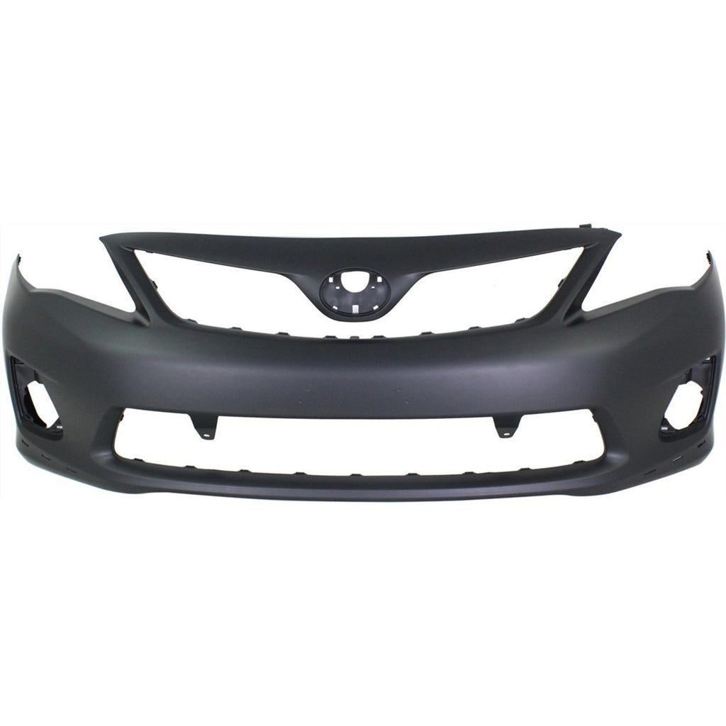 2011-2013 Toyota Corolla Headlights - Left & Right, Black Housing (8111002B60)